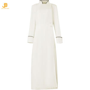 2025 chaud médiéval prêtre pasteur père Halloween Costume bref Style église chœur Robe catholique Cosplay église <span class=keywords><strong>Soutane</strong></span> adulte - Product Image 5