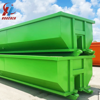 Conteneur de collecte des déchets de construction d'usine camion à benne basculante personnalisée benne à ordures à vendre