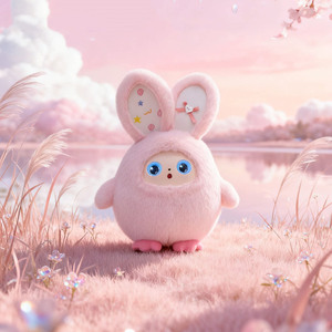 Jouets en peluche interactifs avec yeux LCD, personnalisation vocale professionnelle, compagnon IA en peluche pour l'étude, le travail et le confort en temps libre - Product Image 1