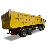 Camion benne lourd diesel Sinotruk HOWO 8x4 remis à neuf avec moteur Weichai, direction à gauche, 12 roues, pour la Tanzanie