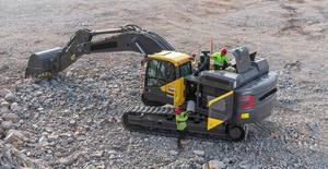 Bekannte Marke Neuer 40-Tonnen EC400 Hydraulischer Raupenbagger Tier4F mit Ersatzteilen und Anbaugeräten im Angebot - Product Image 5