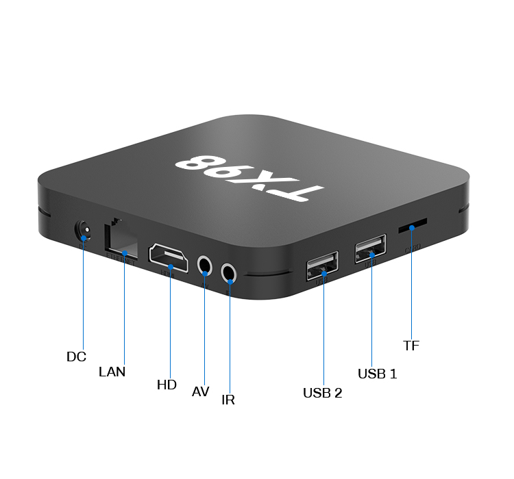 WFTVBOXファクトリーオリジナルデザインメディアプレーヤーHDビデオ