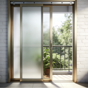 Porte <span class=keywords><strong>coulissante</strong></span> en aluminium de luxe à vue panoramique avec verre à grille pour la <span class=keywords><strong>rénovation</strong></span> de maisons modernes - Product Image 3