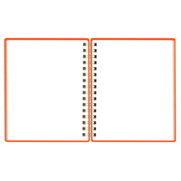 Carnets de notes à spirale A5, couverture rigide, personnalisé, impression de chance, agenda à points blancs