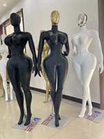 Mannequin gonflable sans tête grand format pour adulte, en ABS et PE, taille plus, pose debout, pour présentation de vêtements de style occidental