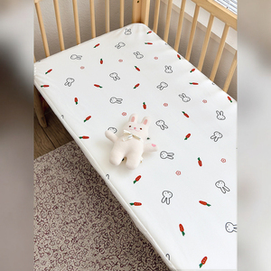 Protège-matelas en gaze double couche 100% coton toutes saisons APPLOTS <span class=keywords><strong>pour</strong></span> <span class=keywords><strong>lit</strong></span> d'enfant et <span class=keywords><strong>maternelle</strong></span> - Product Image 2
