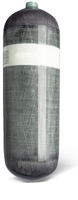 Bouteille de gaz haute pression en fibre de carbone EN ISO 0,35-20L pour appareil respiratoire à oxygène