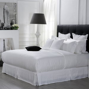 <span class=keywords><strong>Set</strong></span> biancheria da letto per hotel di alta qualità lenzuolo copripiumino per uso domestico <span class=keywords><strong>Set</strong></span> copripiumino piatto doppio bianco <span class=keywords><strong>100</strong></span> <span class=keywords><strong>cotone</strong></span> - Product Image 6
