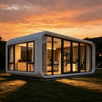 Maisonnette mobile Apple de 20 pieds avec cuisine intégrée, certifiée SAA, kit de maisonnette préfabriquée, kit de maisonnette autoportante australienne