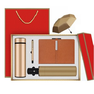 Conjunto de regalo promocional de lujo con logotipo personalizado Conjunto de regalo corporativo Artículos presentes promocionales Conjunto de regalo de negocios - Product Image 5