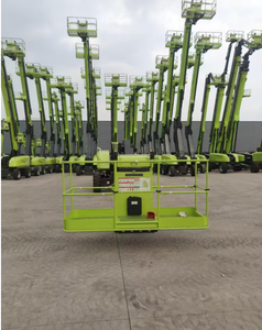 Empattement, garde au sol, ZT28J-V Max. Plateforme aérienne mobile à bras droit avec élévateur d'escalier, hauteur de travail 28,7 m, avec engrenage puissant - Product Image 2