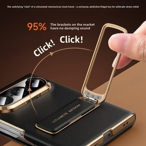 For Huawei PuraX Max phone case wristband holder hinge protection frame all inclusive fashion <b>folding</b> <b>screen</b> protector cover - Product Image 3