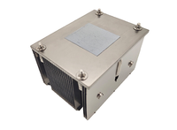 FEZCOOL LGA2011-R18 Radiateur de processeur silencieux pour ordinateur de bureau 2U LGA2011, 3 caloducs, ailettes en aluminium, dissipateur thermique passif nickelé