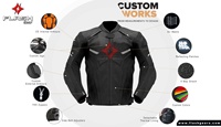 Blouson de course en cuir sur mesure 2024, design personnalisé, respirant, coupe-vent, séchage rapide, protection premium pour motards adultes à grande vitesse