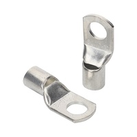 Cosses de câble en cuivre à rainures de qualité marine, extrémités de câble de batterie, cosses de câble robustes, œillets nus, bornes tubulaires, cosses de câble