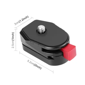 Puluz Factory 1/4 Inch Mini Monitor Magic Arm Quick Release Plate Video Digital Camera Lock Mount Accessories