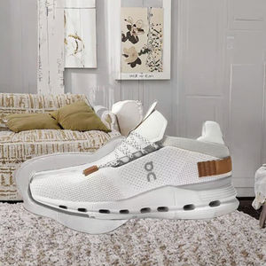 Bulut Ultra Rahat Tutuşlu Erkek Kadın Off-Road Hafif Koşu Ayakkabıları Bağcıklı Yastıklı Nefes Alabilen Spor Ayakkabılar EVA Kauçuk - Product Image 3