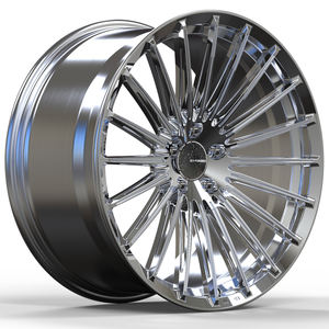 Rines GX Monoblock Forjados Personalizados para Autos de Pasajeros, Diseño Multirradio con Acabado Pulido para Autos de Carreras M3 <span class=keywords><strong>M5</strong></span> AMG <span class=keywords><strong>C5</strong></span> de 16-26 Pulgadas - Product Image 5