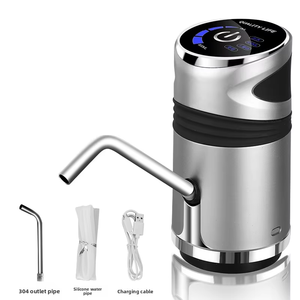 Elektrische en draagbare pomp met oplaadbare batterij, waterflespomp, waterdispenser voor 5-gallon flessen - Product Image 1