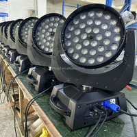 36x18W RGBAWUV 6in1 LED Zoom Wash Moving Head Light 36*18W RGBWA UV 6in1 Zoom Wash Moving Head 36x18W LED Moving Head Light