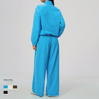 Nouvelle arrivée : veste et pantalon à séchage rapide pour le sport, haute élasticité, respirabilité, vêtements de sport décontractés, tenue de yoga en plein air