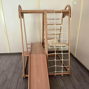 Modernes montessori faltbares Holz kletter spielset Indoor-Wohnzimmer möbel für Kleinkind-Holz schrank design - Product Image 3