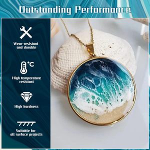 <span class=keywords><strong>Resina</strong></span> Epoxi de un Galón para Arte, Manualidades y Trabajos <span class=keywords><strong>en</strong></span> Madera, <span class=keywords><strong>Resina</strong></span> sin Burbujas, Kit de <span class=keywords><strong>Resina</strong></span> para Arte, <span class=keywords><strong>Resina</strong></span> de Fundición No Tóxica, Resistente a los Rayos UV - Product Image 2