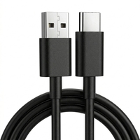 Câble de données USB-C en PVC en gros, charge rapide 3A, 0,5m 1m 1,5m, câble de chargeur PD en cuivre pur pour iPhone, appareil photo, ordinateur
