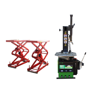 CHENTUO Pont élévateur hydraulique portable à deux colonnes et un cylindre, type ciseaux, 3 tonnes, en acier, mobile, certifié CE, 1800 mm, 380/220 V, 2,2 kW, pour levage - Product Image 1