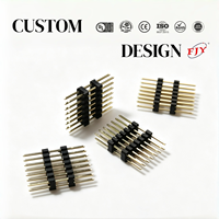 Conector de alimentación para PCB ecológico PH2.0 de 2.0mm, 14 pines (2x7P), doble fila, recto, 180 grados, con doble ranura de plástico exterior