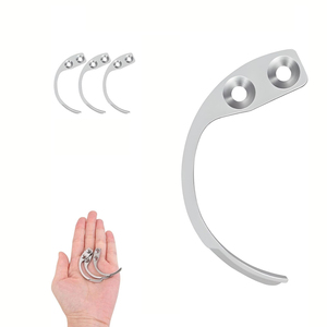 Stainless Steel <b>Display</b> <b>Hooks</b> Compact Magnetic key for Garment Labels Tag Presentation and Organization in Shops Boutiques - Product Image 3