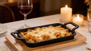 Cast Iron Single Set Meal Grilled <strong>Fish</strong> Rice Rectangular Commercial Korean Binaural Induction Cooker Striped Roasting <strong>Pot</strong> - Product Image 3