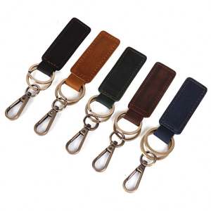 Llavero de Cuero PU Sublimable en Blanco para Regalo Familiar con Foto Personalizada, Superventas 2026 - Product Image 5