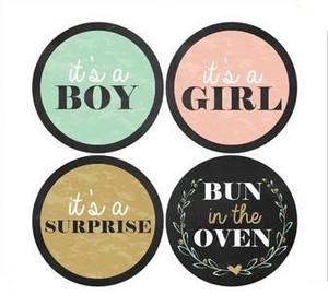 2019 Offre Spéciale Usine Fournir Directement Floral Bébé Mensuel Jalon Autocollants (<span class=keywords><strong>Lot</strong></span> de 20) -de la <span class=keywords><strong>naissance</strong></span> à 12 Mois + 7 - Product Image 4