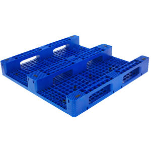 Palette en plastique PP Euro à <span class=keywords><strong>grille</strong></span> à motifs Chuan, simple face, 4 directions, du fabricant, rapport prix/performance le plus équilibré, tube en acier - Product Image 3