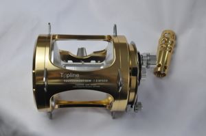 Topline 2 hız kolu sürükle 80W büyük oyun balıkçılık ton balığı okyanus makaraları popüler tasarım balıkçılık Reel Trolling Reel - Product Image 4