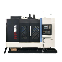 Centro de Mecanizado Vertical CNC VMC1060 de 3 Ejes con un Solo Husillo BT40, Control GSK y Recorrido de 1100x600x600