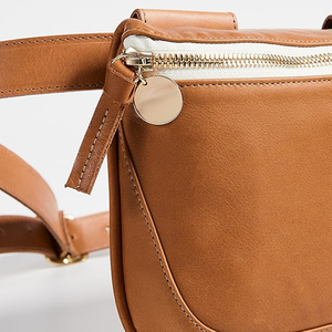 Ladies Custom Vegan <b>Leather</b> Waist <b>Bag</b> Zip Front Fashion Casual Crossbody Sling Waterproof <b>Bum</b> <b>Bags</b> for Travel - Product Image 2