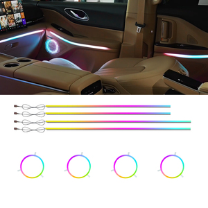 Kit d'éclairage d'ambiance intérieur personnalisé pour Voyah Dreamer 2025 – Lampe d'ambiance LED Symphony pour tableau de bord et portières (sortie d'usine) - Product Image 1