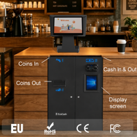 Machine de Recyclage de Billets de Banque Robuste à Haute Capacité, Validateur de Monnaie de Comptoir pour Centres Commerciaux et Supermarchés