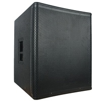 Système de sonorisation PA pour scène extérieure, enceinte active à deux voies de 18 pouces, 2400 Watts, caisson en bois, 134 dB