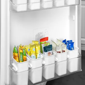 냉장고 플라스틱 야채와 과일 저장 상자 냉장고 쌓을수 있는 서랍 음식 저장 상자 냉장고 분류 저장 상자
