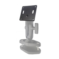 Adaptateur de fixation VESA pour tablettes, tête sphérique carrée en aluminium de 1,5 pouce