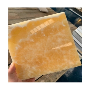 Losas de Ónix Naranja para Decoración de Hoteles y Casas, Tablero de Ónix Retroiluminado, Loseta de Ónix Amarillo Natural con Vetas de Río, Piedra Natural de Lujo - Product Image 2