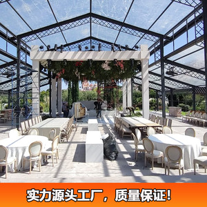 Carpa Atrium de Fábrica, Estructura Modular de Acero, Tela de PVC, Impermeable para las Cuatro Estaciones, Carpa para Bodas y Fiestas, Tipo Extendido - Product Image 3
