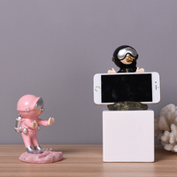 Décoration de bureau en résine, accessoires de dissipateur thermique, supports de téléphone, cadeau pour petite amie
