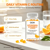 Gommes à la vitamine C pour enfants, soutiennent l'immunité et le bien-être général, vitamine C avec cynorrhodon, échinacée, zinc et vitamine D3