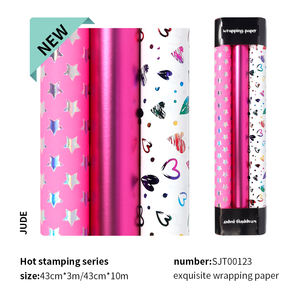 Wholesale Custom Gift Birthday Valentine's Day Party <b>Wrap</b> <b>Paper</b> Roll for 43*300cm Packaging Wrapping <b>Paper</b> - Product Image 2