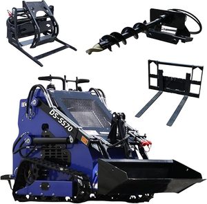 Chinese Lonking Supplier CDM307 CDM308 CDM312 High Quality <b>Small</b> Skid Steer Loader - Product Image 1