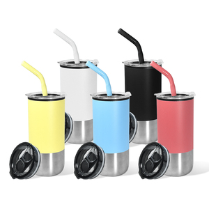 Multi-Design 16oz <strong>Cup</strong> New <strong>Personalised</strong> Outer Stainless Steel Inner Plastic <strong>Travel</strong> Coffee Mug Cold Coffee <strong>Cup</strong> With Custom logo - Product Image 6